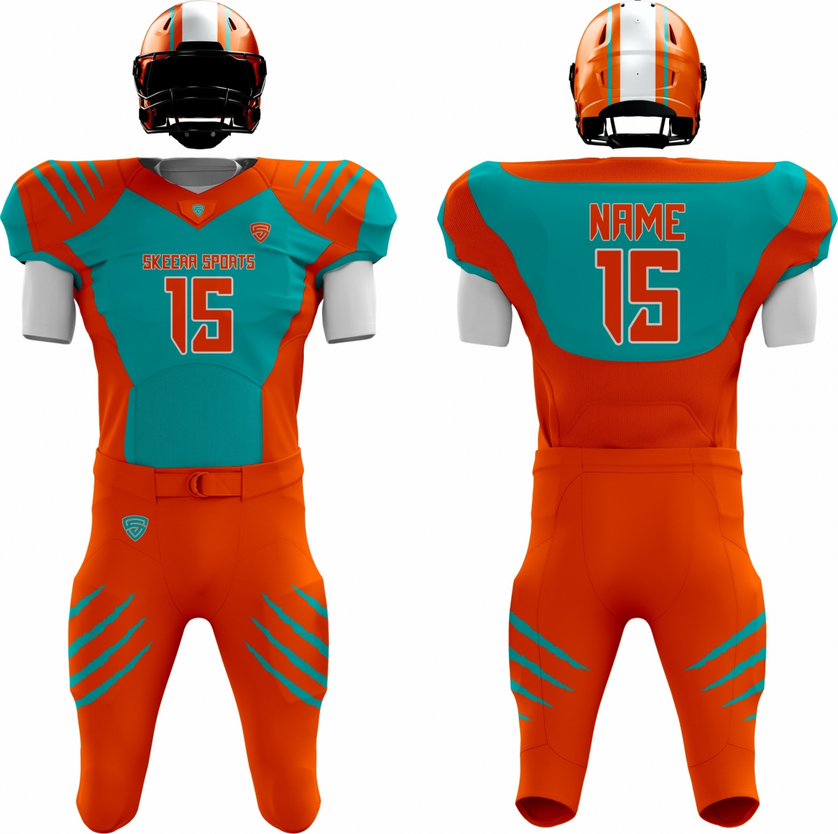  American Football Uniform 