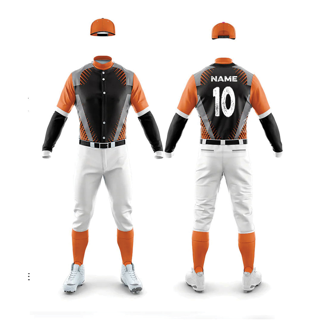 Baseball Uniform with  Heavy/Light Material Available