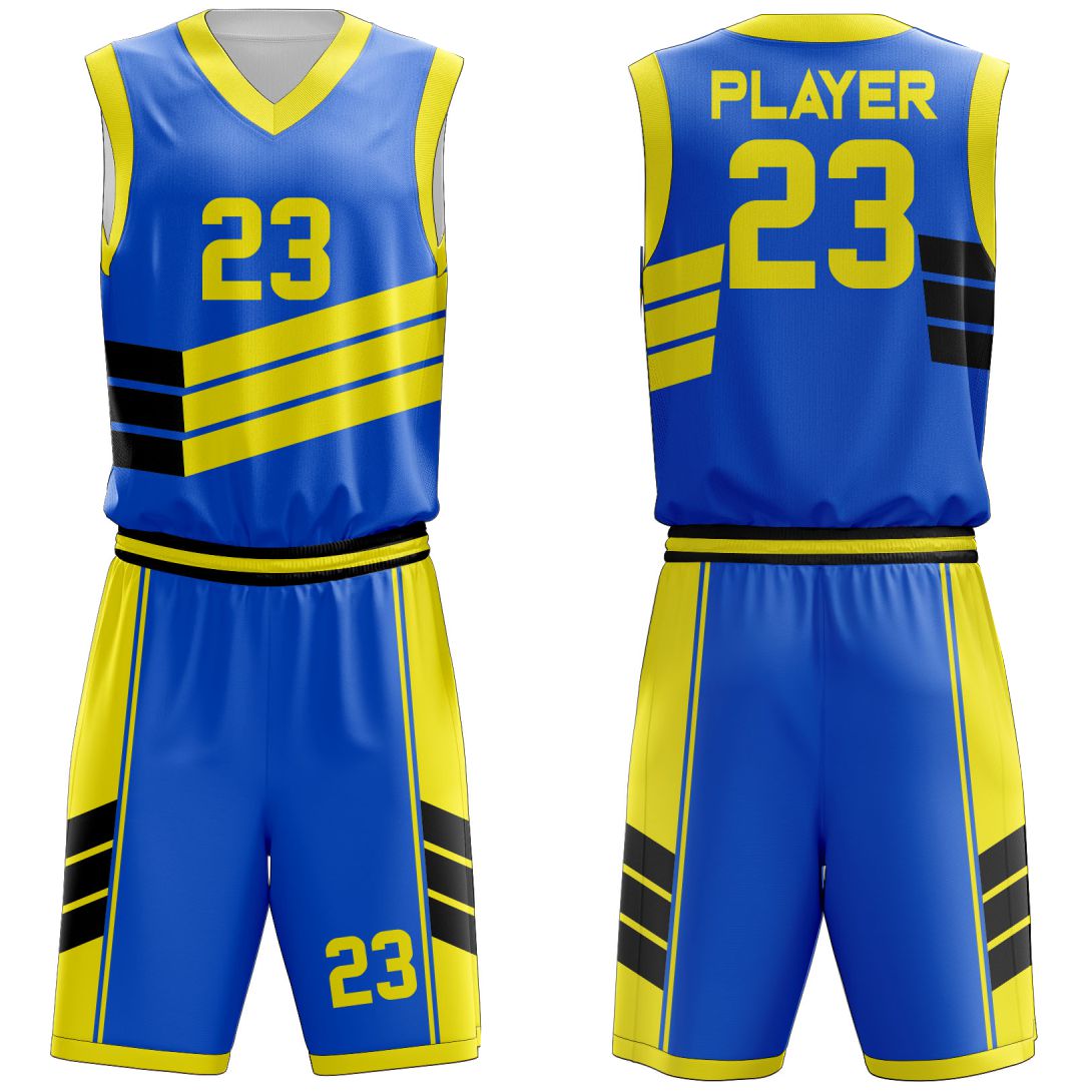 Basketball Uniform Fully Customized ,Dryfit And Breathable Material SS-102